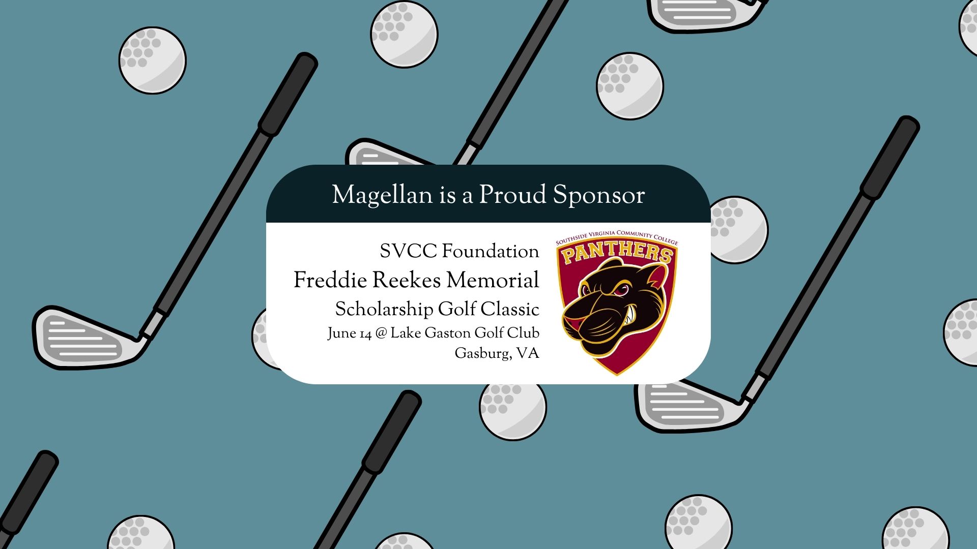 Magellan Proud Sponsor of the SVCC Foundation Freddie Reekes Memorial Scholarship Golf Classic