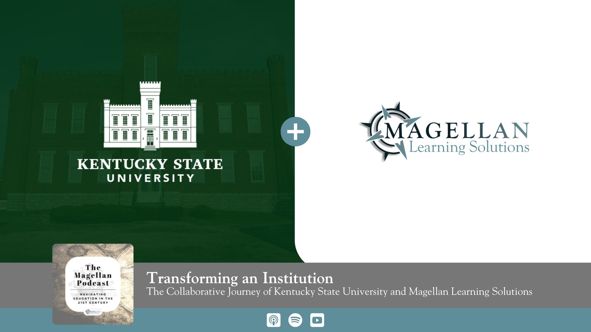 Kentucky State University and Magellan Learning Solutions Release Podcast Showcasing Their Groundbreaking Online Education Partnership